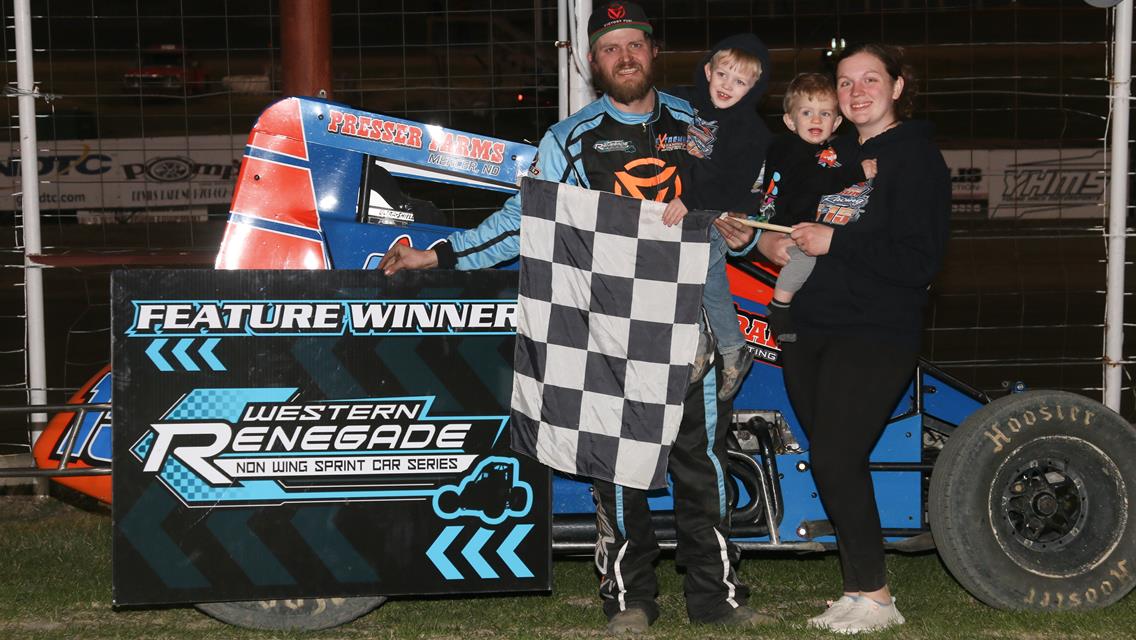 Tate Bullis takes home his 1st Feature Win