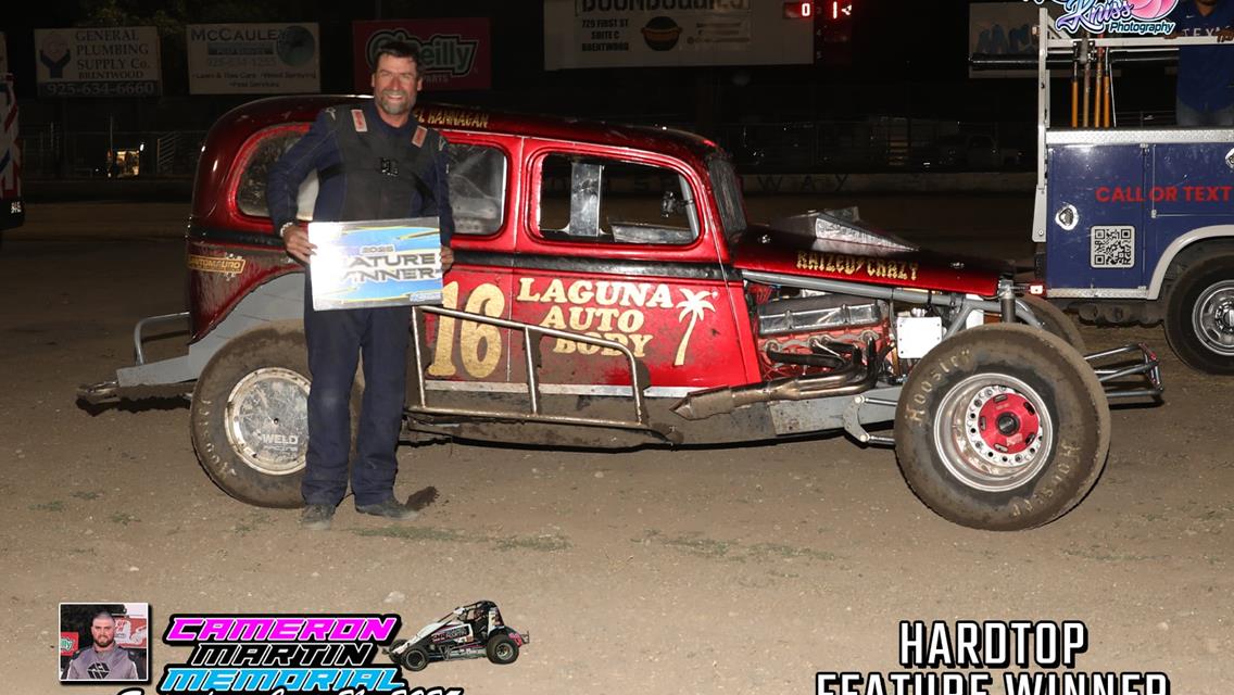 Jake Morgan Wins Cameron Martin Memorial At Antioch Speedway