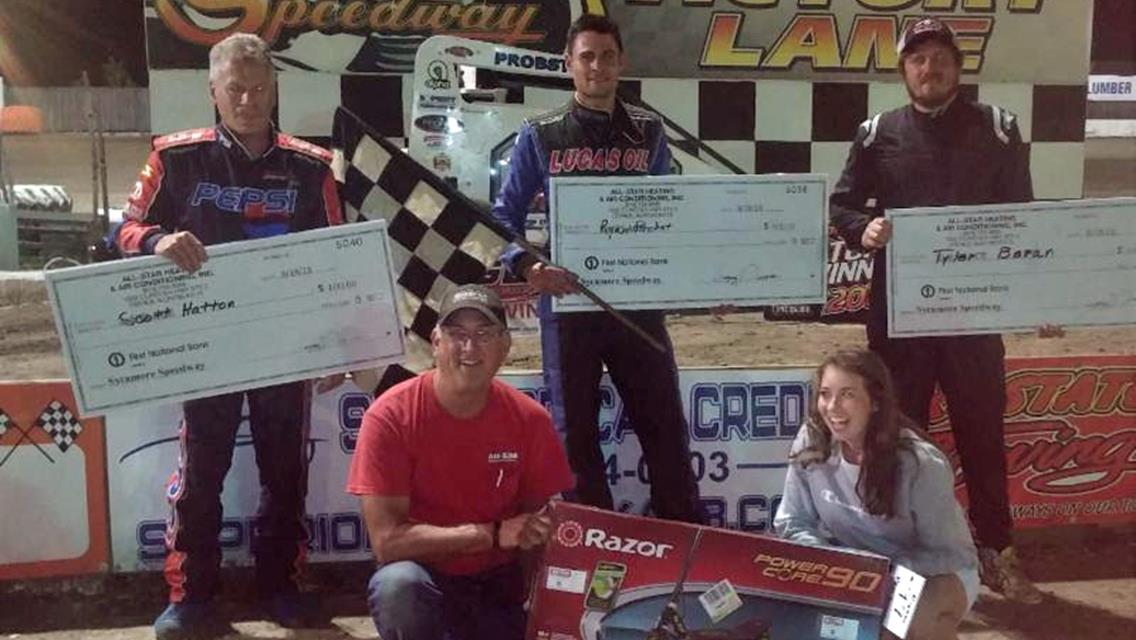 Probst scores thrilling Badger Midget win at Sycamore