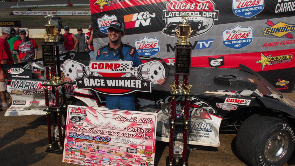 Landers Lands First Career Late Model Win at 18th Annual COMP Cams Topless 100