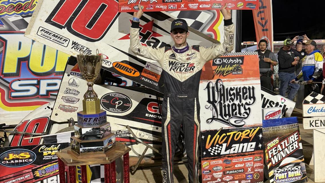 Ryan Timms victorious in Port Royal&#39;s Tuscarora 50 for $58,000