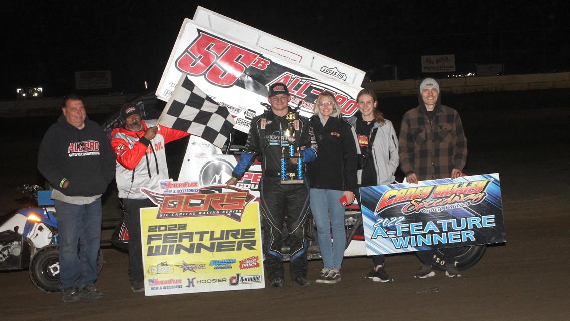 Anderson wins first OCRS feature, Edwards increased points lead