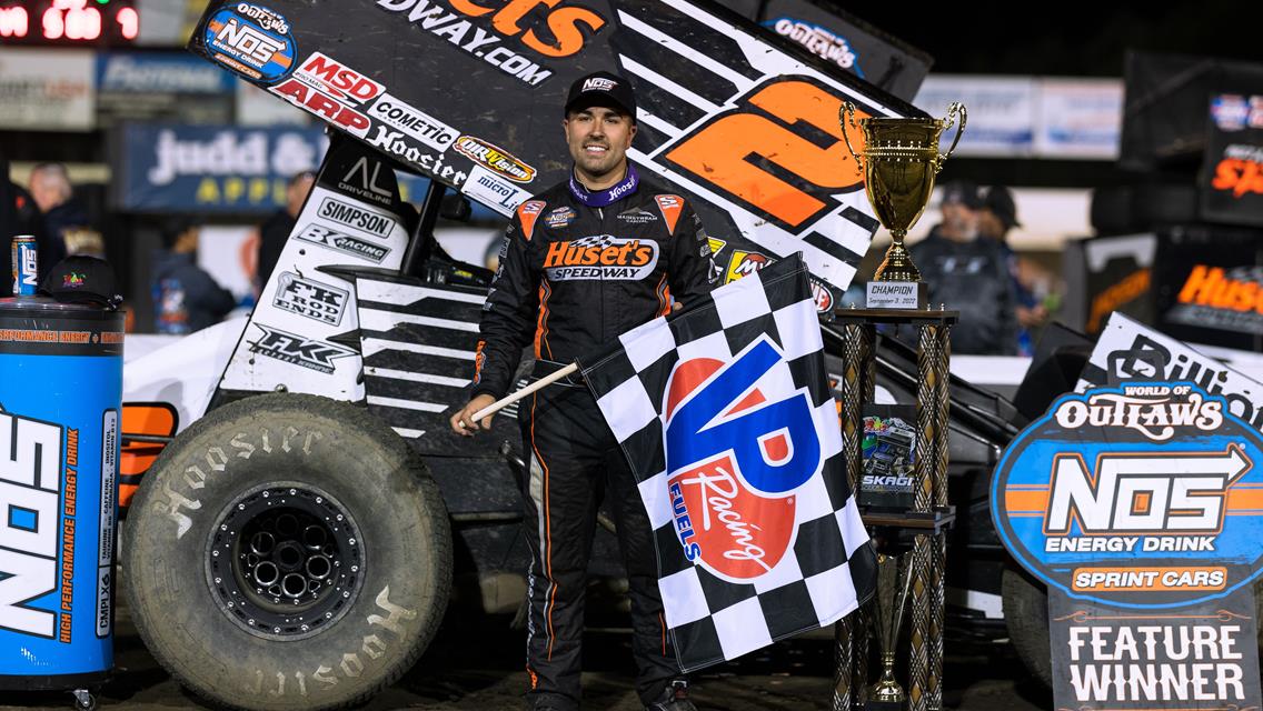Big Game Motorsports Driver Gravel Garners 75th Career World of Outlaws Win