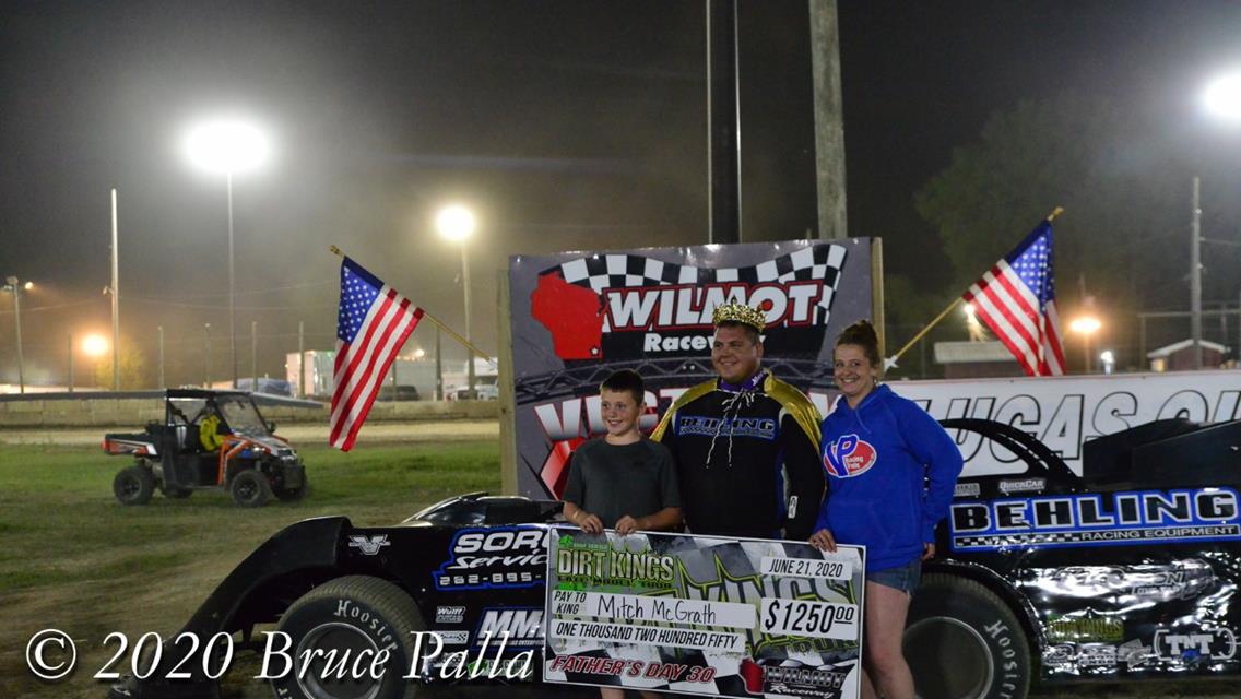 Mitch McGrath Takes Father&#39;s Day Late Model Special
