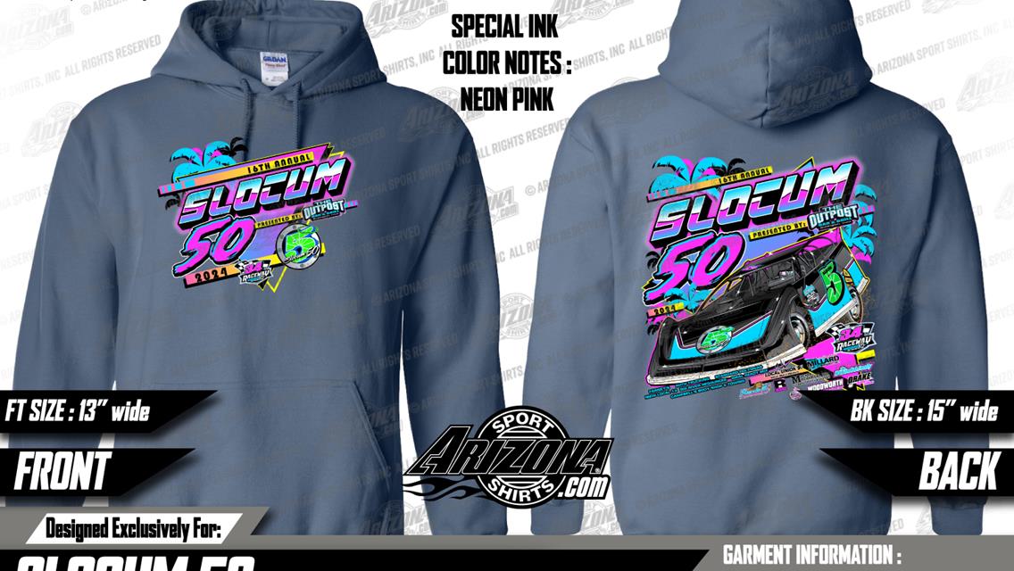 Slocum 50 Apparel Pre-Order Now Available