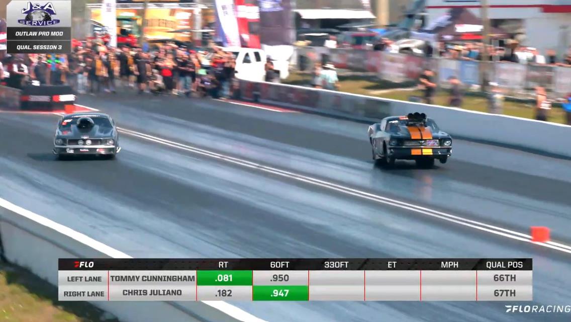 Micke to #5! Haney at #9! Round 3 of Qualifying at World Series of Pro Mod!!