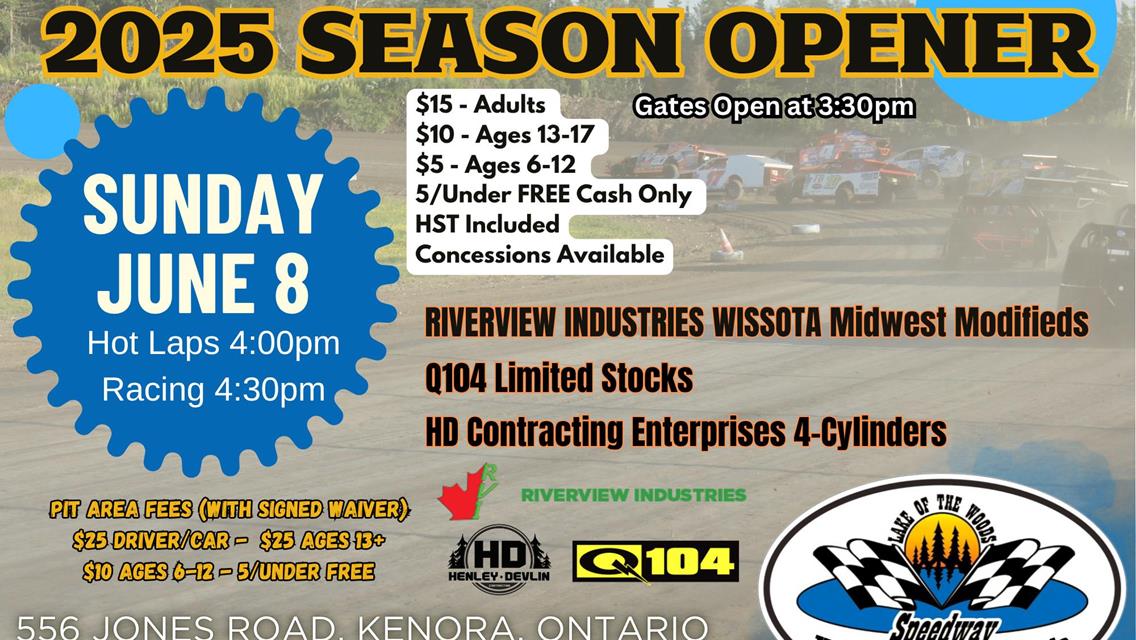 Next Event: Sunday, June 8 at 4pm - Sunday Season Opener!