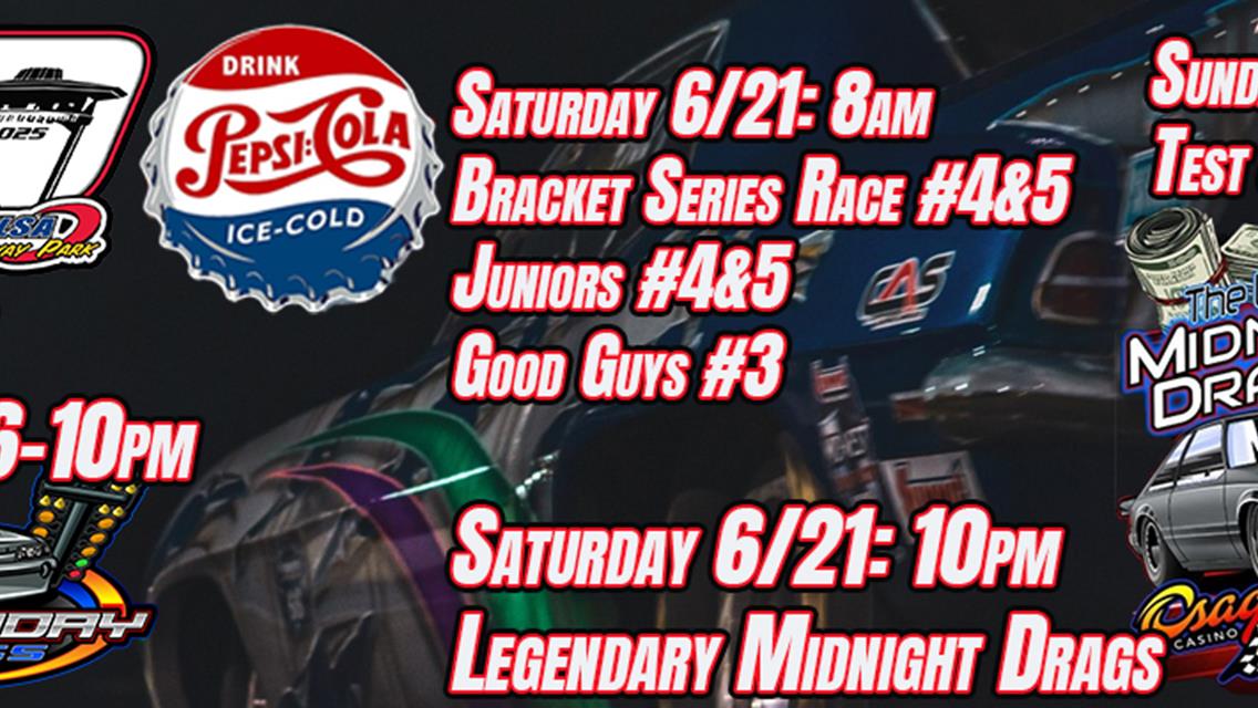 4 Events in 3 Days at Tulsa Raceway Park!!