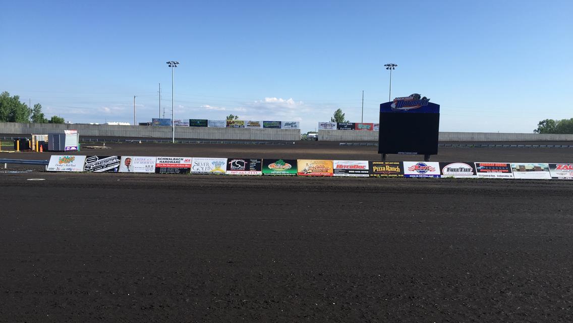 IMCA Racing is still on as scheduled for Saturday June 4th.