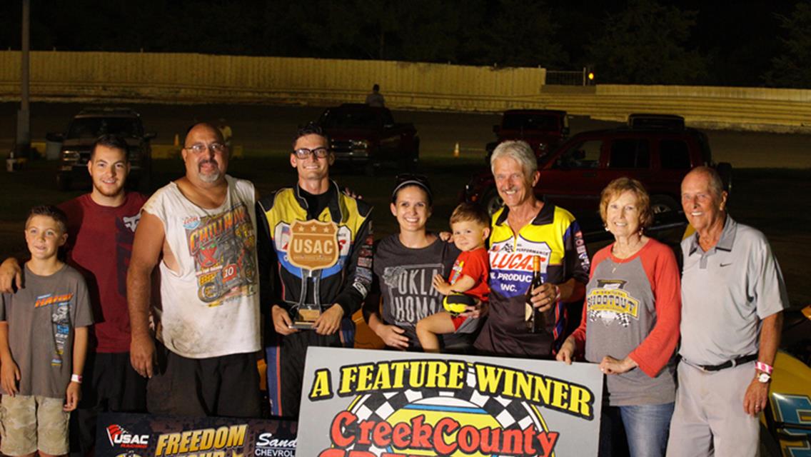 Hahn captures Freedom Tour win at Creek County