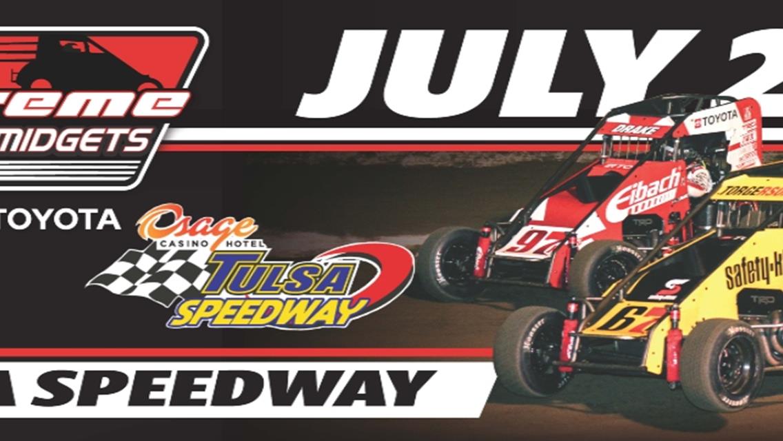 Lynch and Kunz come to Tulsa Speedway for Xtreme Outlaw Series on July 27th!