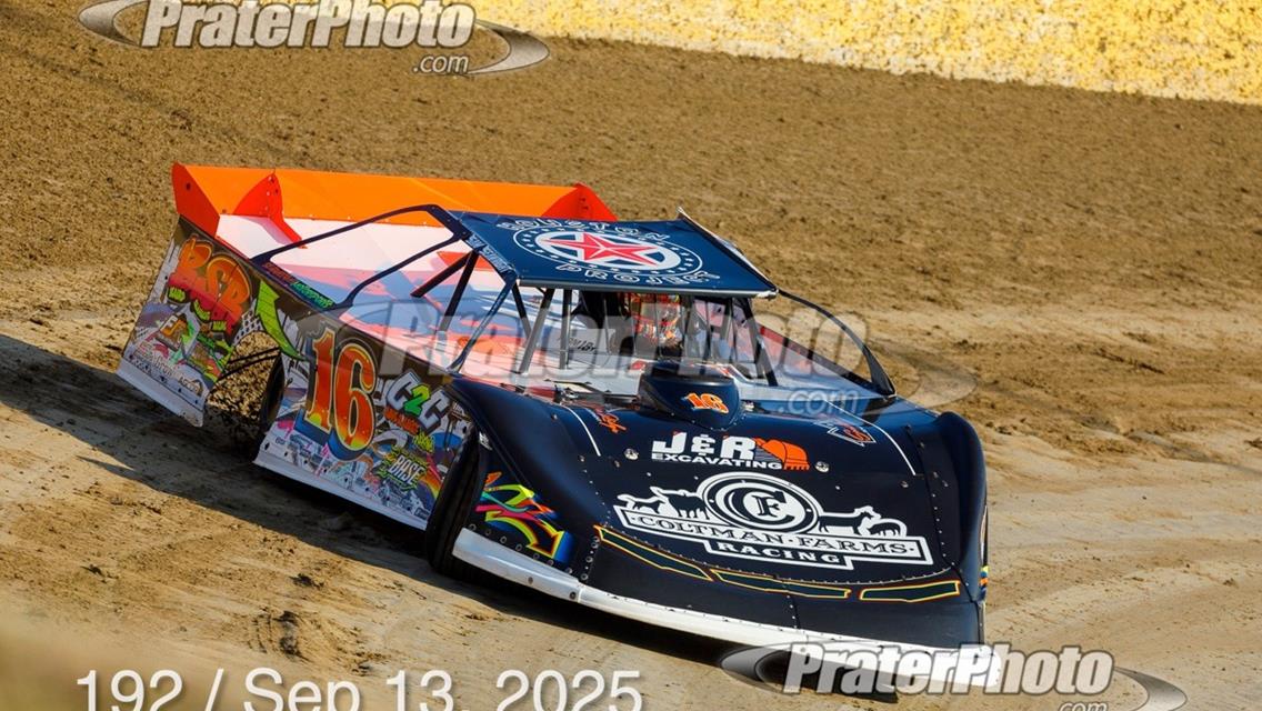 Senoia Raceway (Senoia, GA) – World of Outlaws Real American Late Model Series – Billy Clanton Classic – September 13th, 2025. (PraterPhoto)