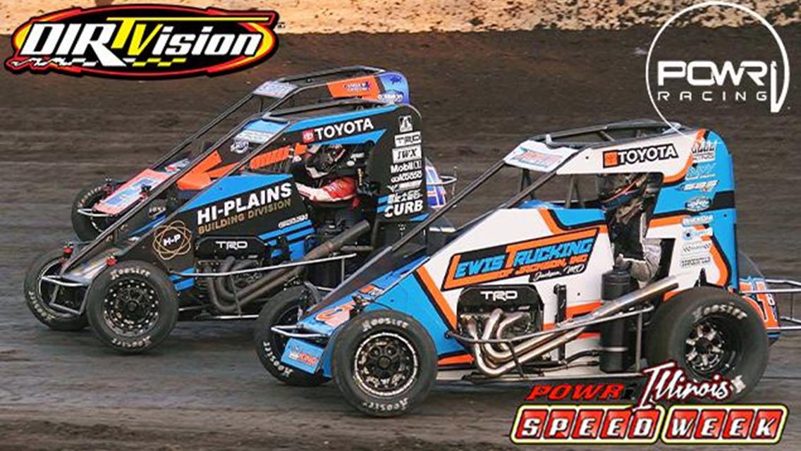 DIRTVision to Stream Full Eleventh Annual POWRi Illinois SPEEDWeek