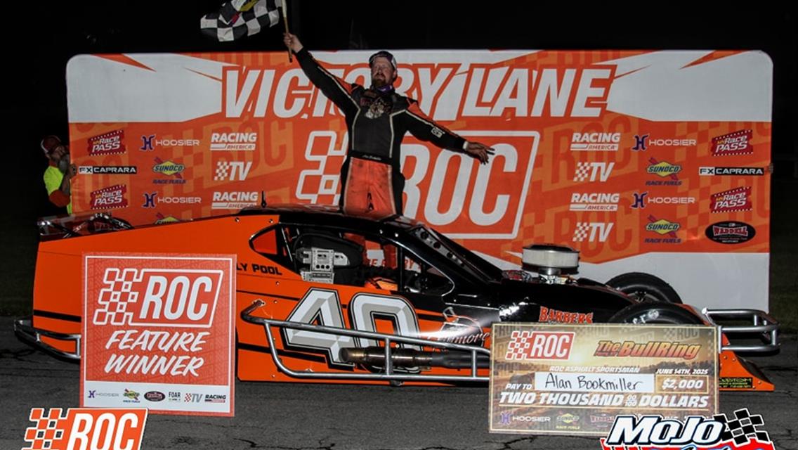 ALAN BOOKMILLER USES “HOMECOOKING” TO RUN TO SECOND CAREER RACE OF CHAMPIONS SPORTSMAN MODIFIED SERIES VICTORY AT “THE BULLRING” WYOMING COUNTY INTER