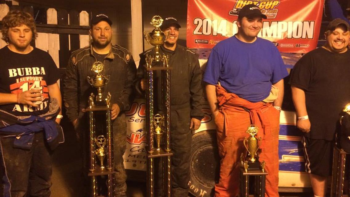 Travis Stemler takes Allstar Performance Michigan Dirt Cup Modified Tour finale win and 2014 Championship at I-96