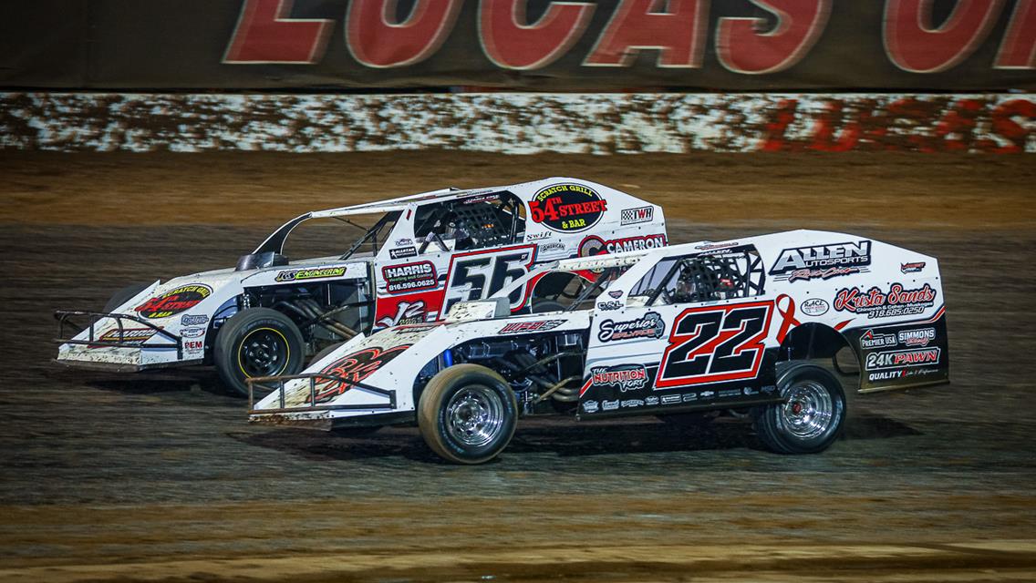 Night 3 of Summit USRA Nationals at Lucas Oil Speedway locks more drivers into Saturday&#39;s final-night features