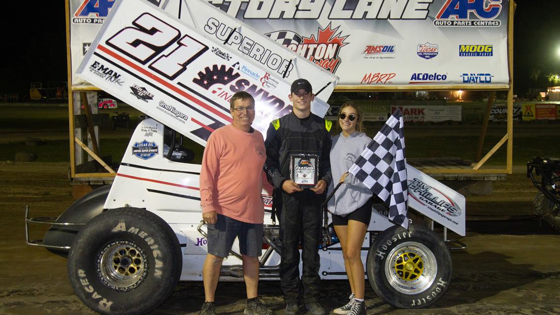 PHILLIPS WINS ANOTHER AT BRIGHTON WITH SOUTHERN ONTARIO SPRINTS