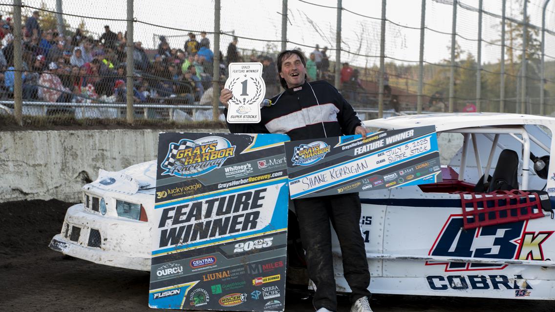 Devon Reed wins first Grays Harbor Modified Main event on Mid-Season Championship Night
