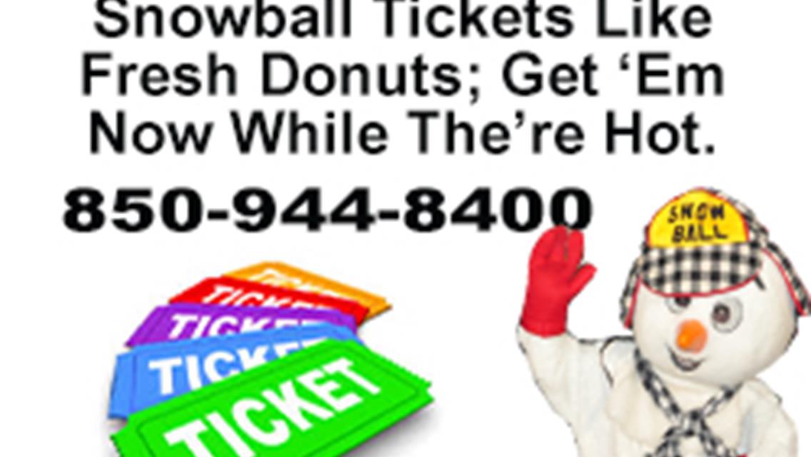 Remaining Reserved Grandstand Seats for Snowball Now on Sale.