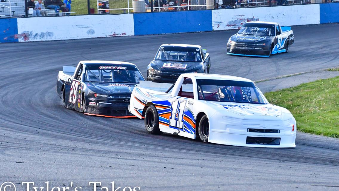 Boyle, Wade Split NASCAR Truck Double Feature
