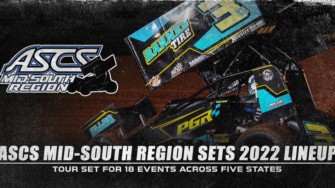 ASCS Mid-South Region Sets 2022 Lineup