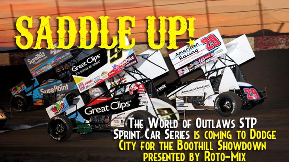 The World of Outlaws STP Sprint Car Series Saddles Up for Dodge City