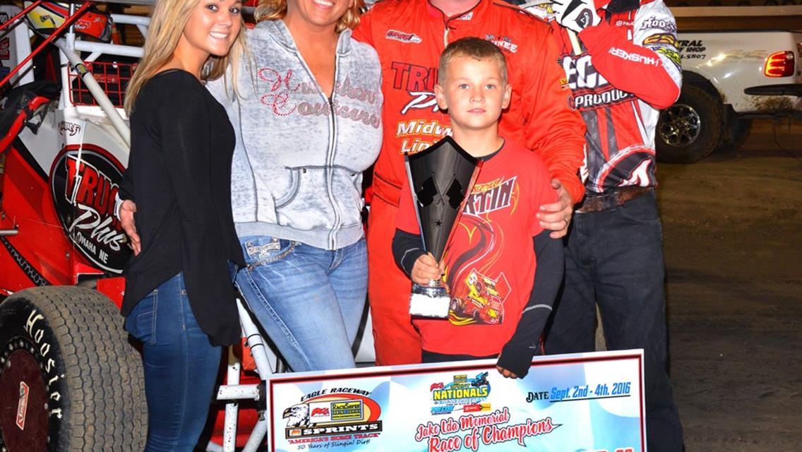 Martin wins Race of Champions &amp; Drueke wins Qualifying Feature! Johnson &amp; Borgman win Features!