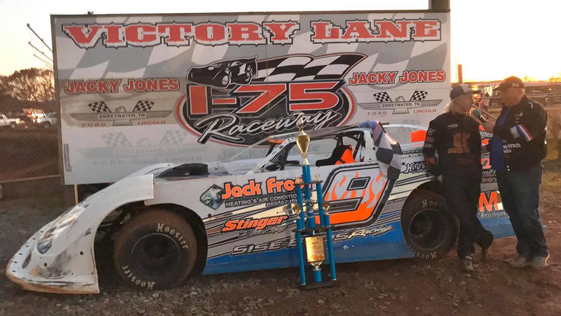 Sise Sizes Up UCRA Competition Winning Career 1st Series Race at I-75 Raceway