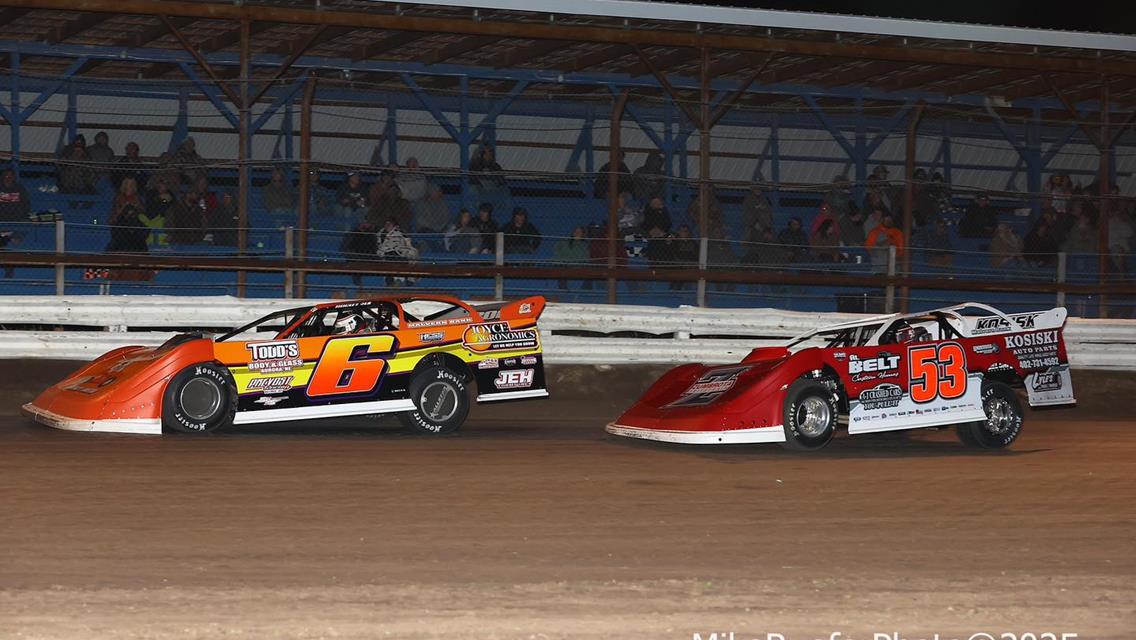 Scotland County Speedway (Memphis, MO) – Malvern Bank East Series – April 25th, 2025. (Mike Ruefer Photo)