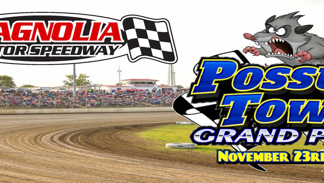 The Possum Town Grand Prix Set for The MAG Thanksgiving Weekend!