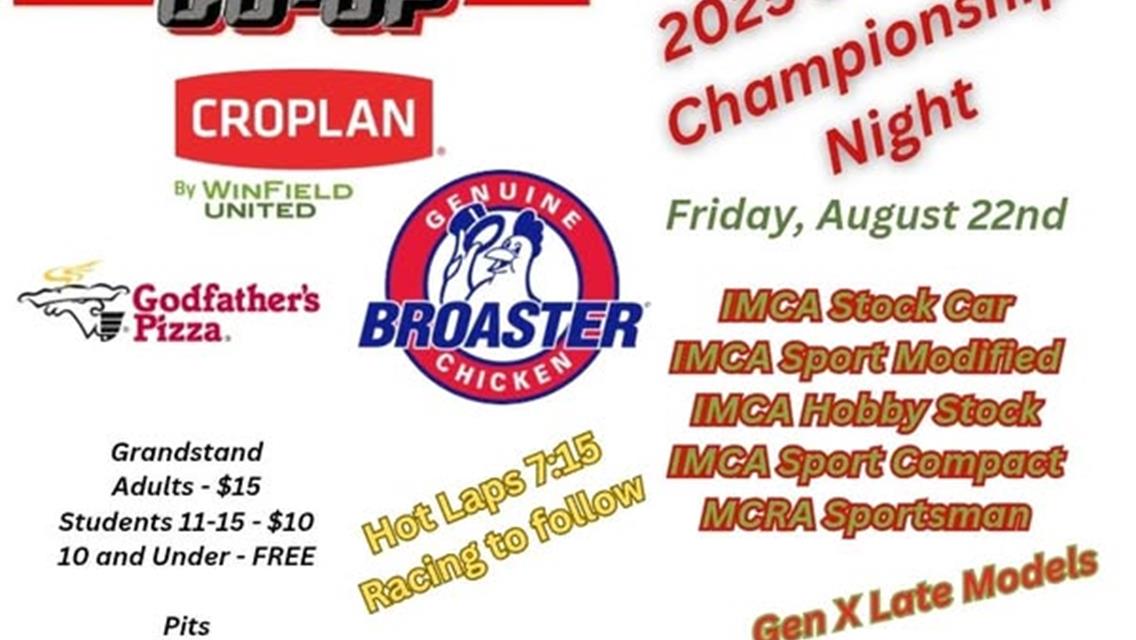 Season Championship Murray County Speedway