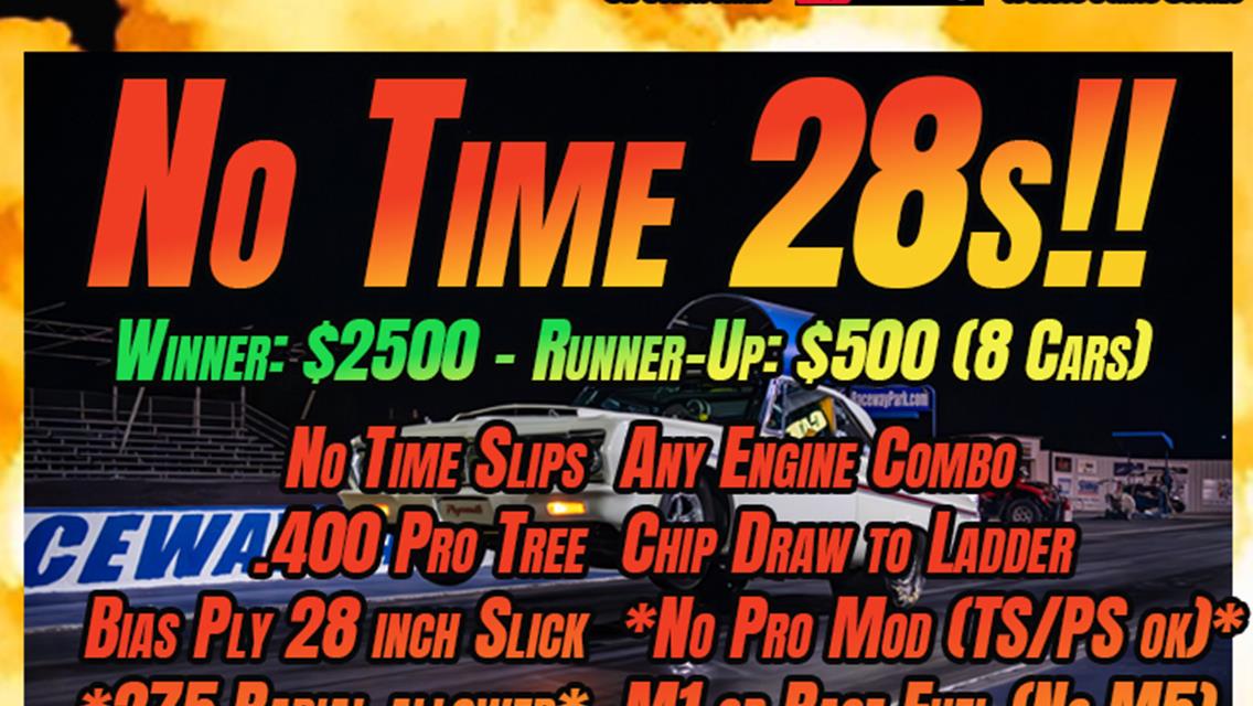 No Time 28s Rules have been updated for the Throwdown in T-Town Spring 2025