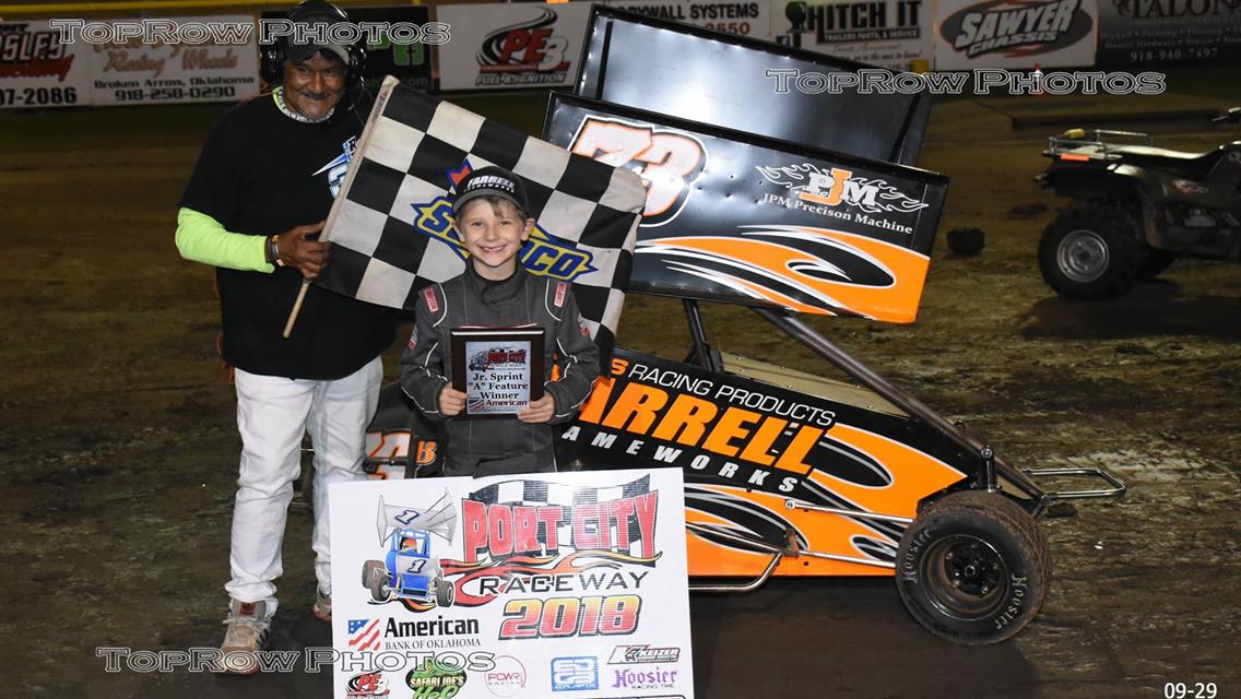 Roberts Named Outlaw Winner, Flud Doubles Up with Cody, Moran and Mosley Mastering at Port City Raceway