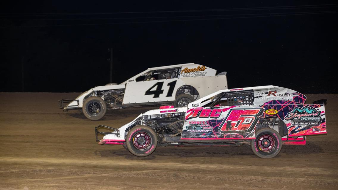 Kid’s Night Victories go to Campbell, Clancy, Russell, and Schultz at Central Missouri Speedway!