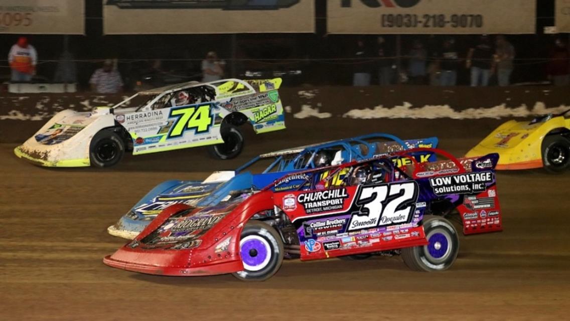 Boothill Speedway (Greenwood, LA) – World of Outlaws Real American Beer Late Model Series – Bayou Classic – October 10th-11th, 2025. (Scott Burson photo)