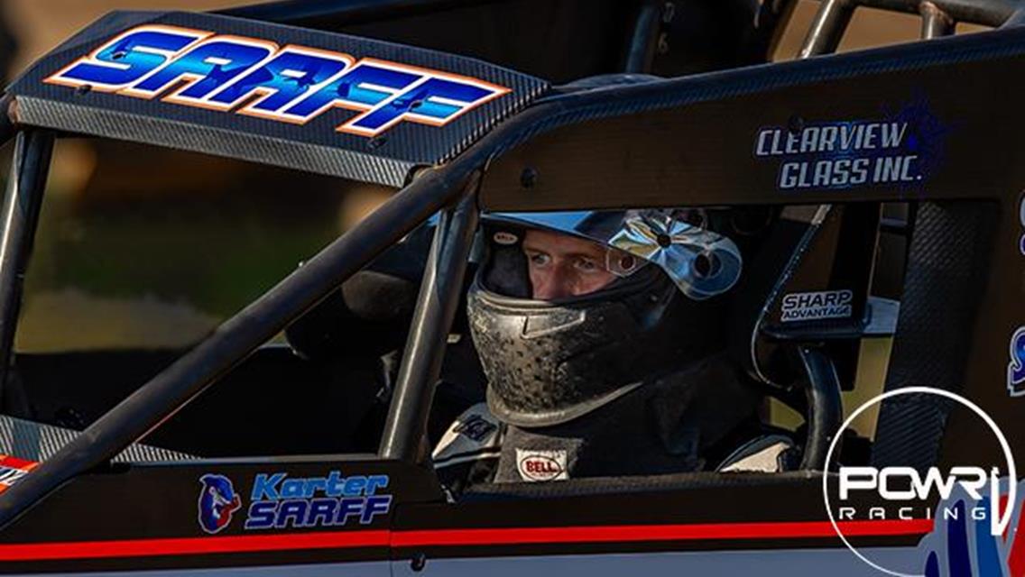 Sarff Snags Top Spot in Tight POWRi National Midget League Championship Chase