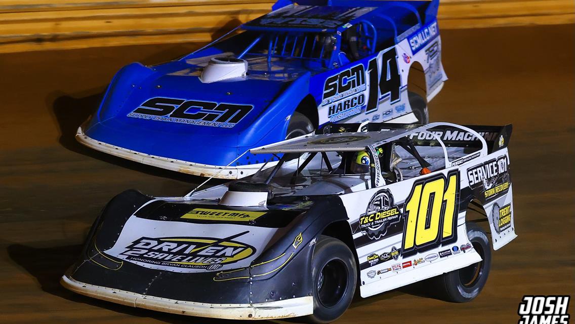 Volunteer Speedway (Bulls Gap, TN) – FloRacing Night in America – Scott Bloomquist Memorial – September 11th, 2025. (Josh James Artwork)