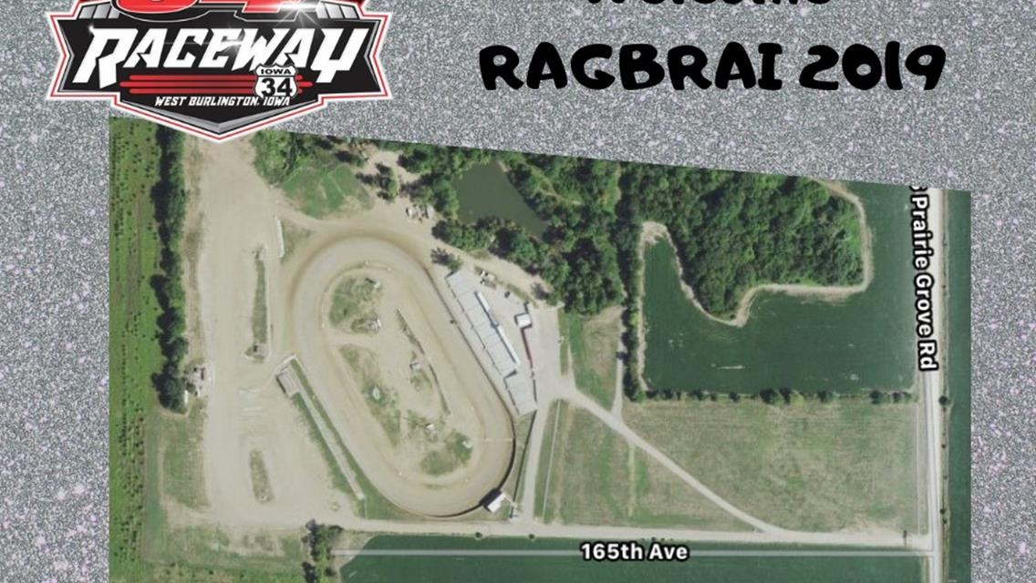 2019 RAGBRAI Camping at 34 Raceway