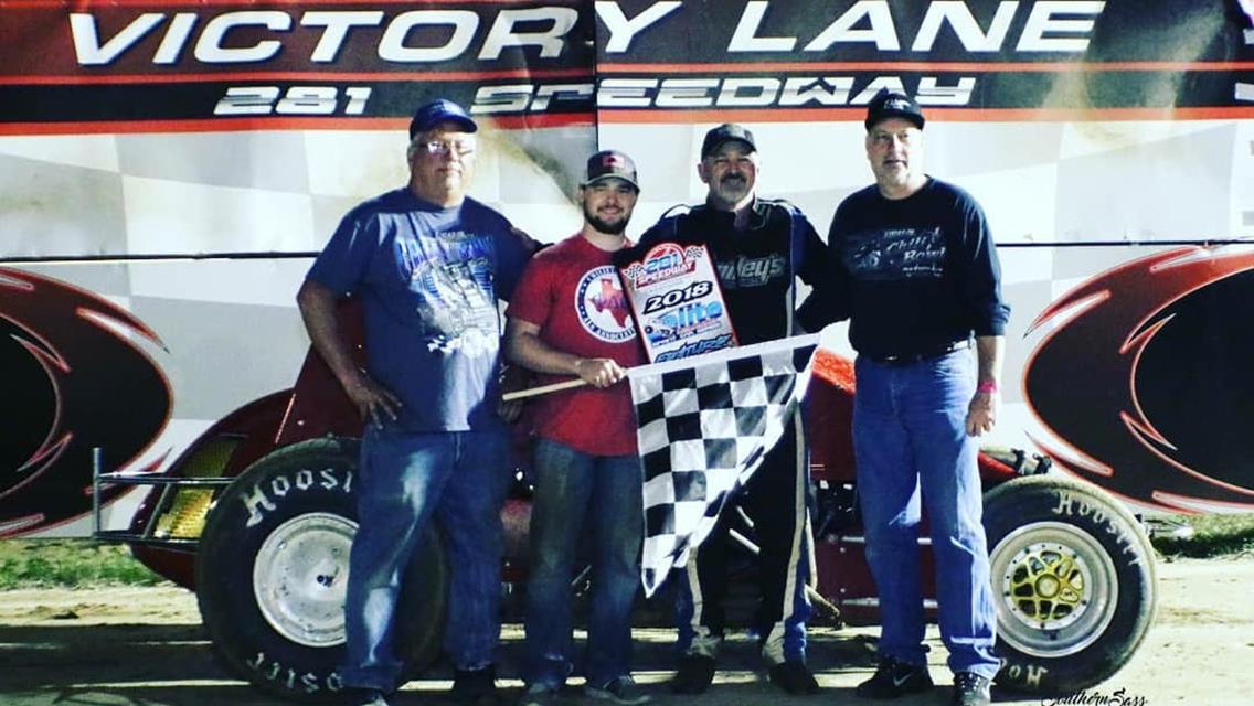 PAUL WHITE CONQUERS ELITE SPRINTS AT 281 SPEEDWAY