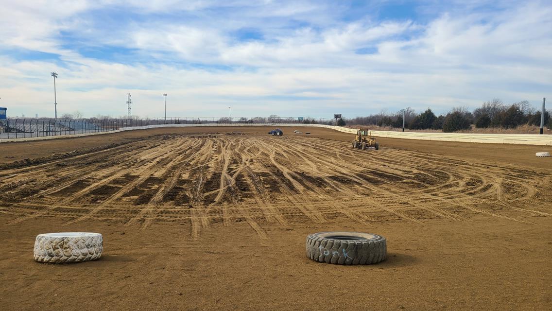 Grader getting work in today...…..!