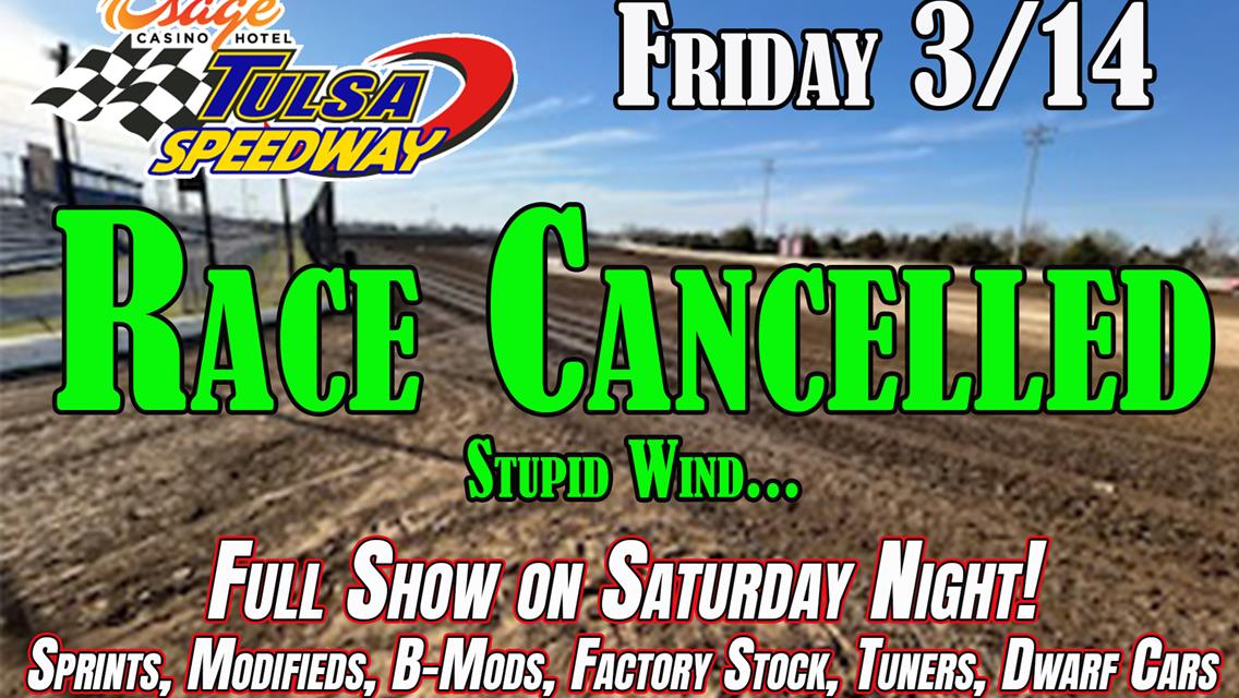 3rd Annual Spring Chiller Friday Night Race POSTPONED to Saturday 3/15