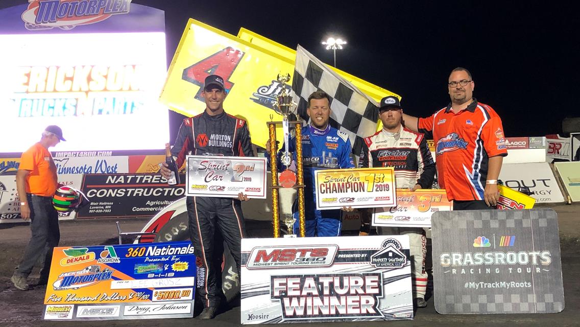 Grosz and Mueller Wrap Up DeKalb/Asgrow 360 Nationals Titles at Jackson Motorplex With Wins on Sea Foam Products Night