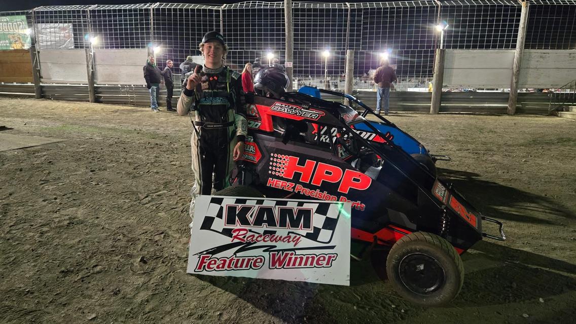 Soares, Friesen, Roberts, and Kalkwarf Score KAM Raceway Opening Night Wins on Friday!