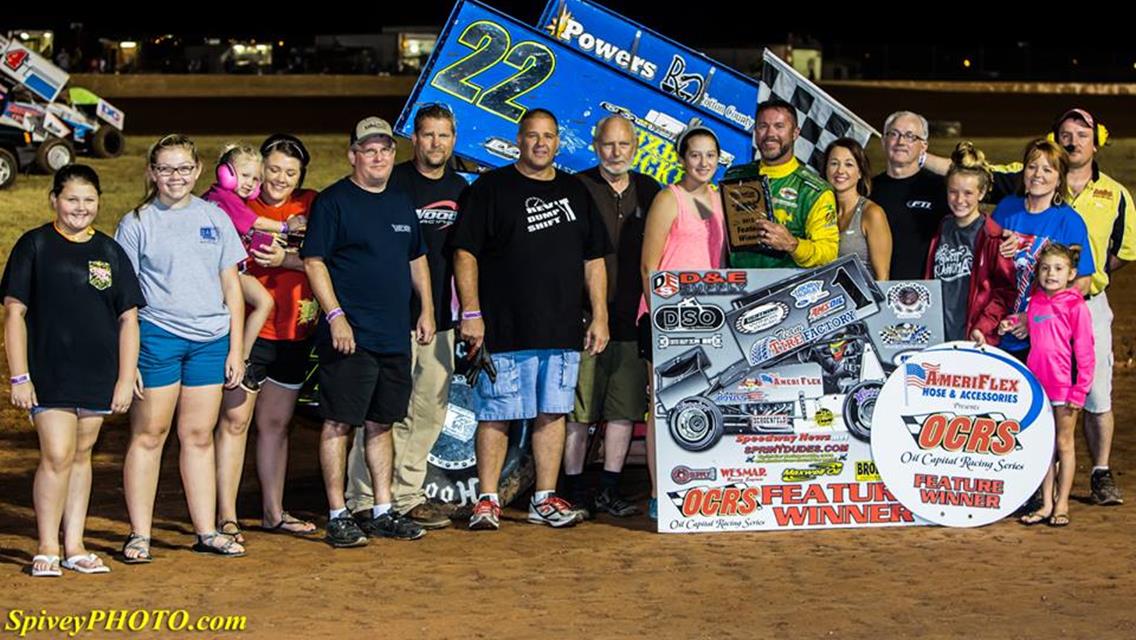 Wampler Wins First Winged Sprint Car Feature Since 2003