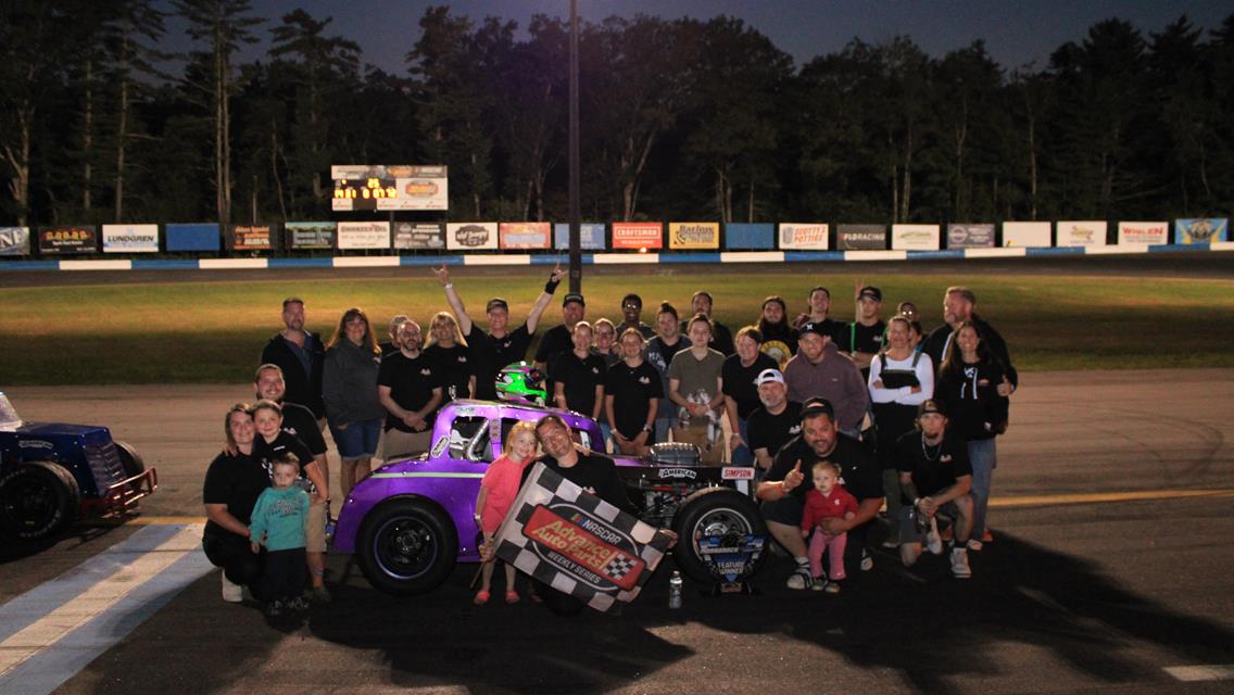 KENDALL WINS MINI 40, LEARY TOPS MODS,  SATURDAY AT MONADNOCK