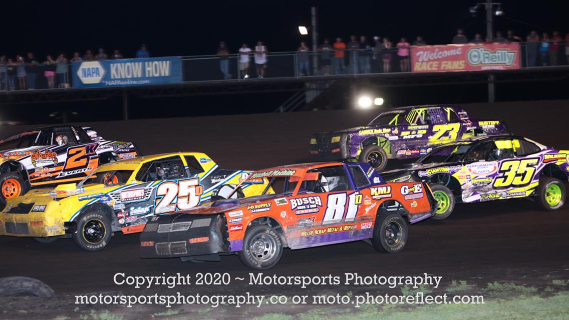 Dylan Thornton takes Modified win by inches