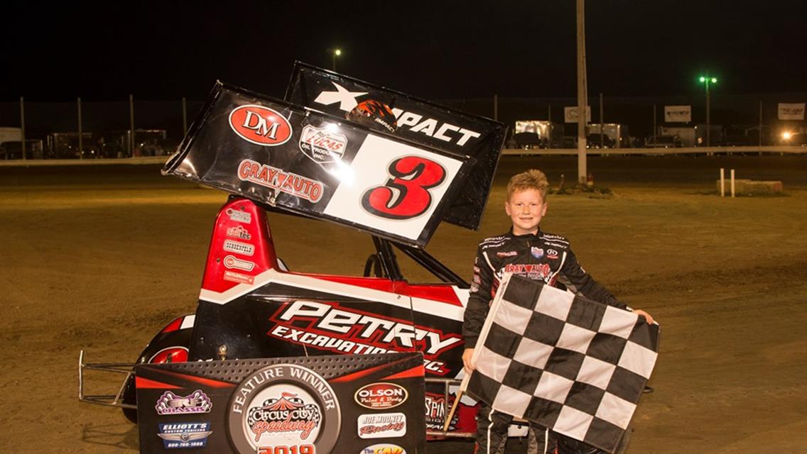 Naida, Gamester, Leek, Coons and Partridge Victorious on Saturday at Circus City Speedway