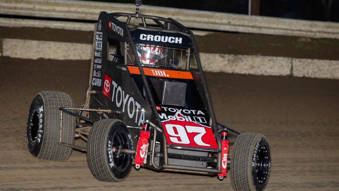 Crouch Captures First Two Top 10s in POWRi National Midget Action