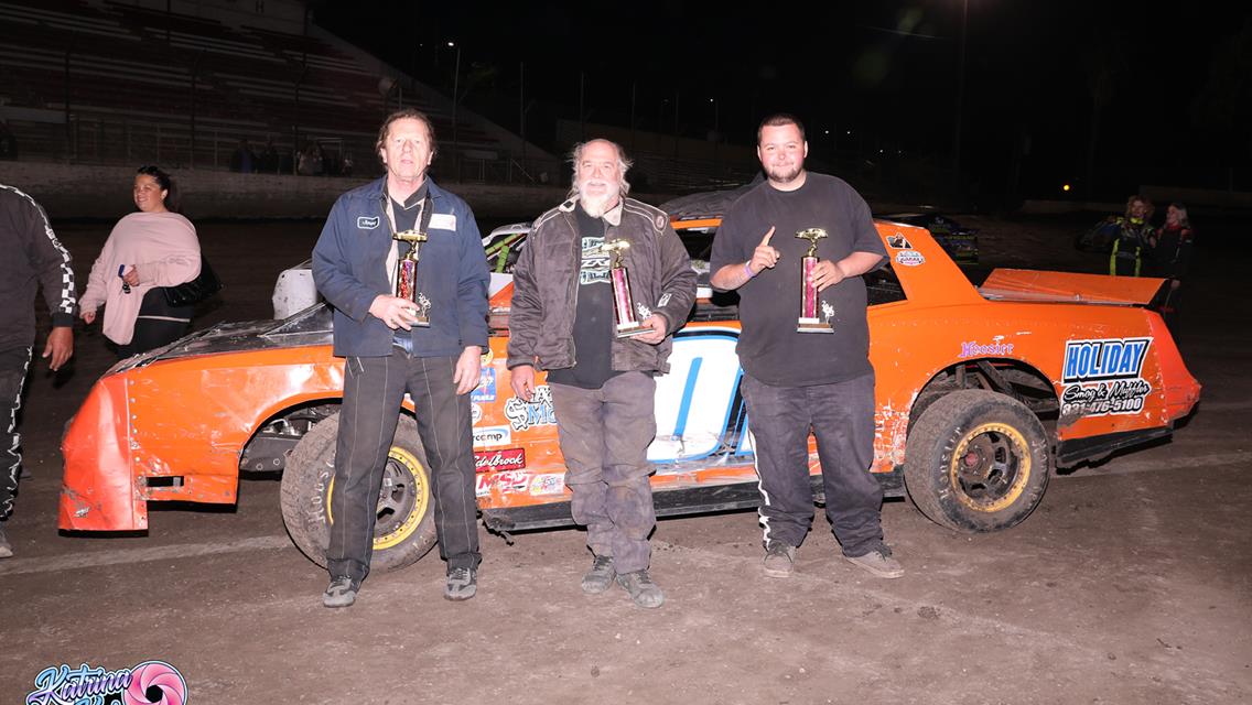 Keldsen, Tuttle, Pearce, Mallet, Johns, Foulger Antioch Speedway Fair Time Winners