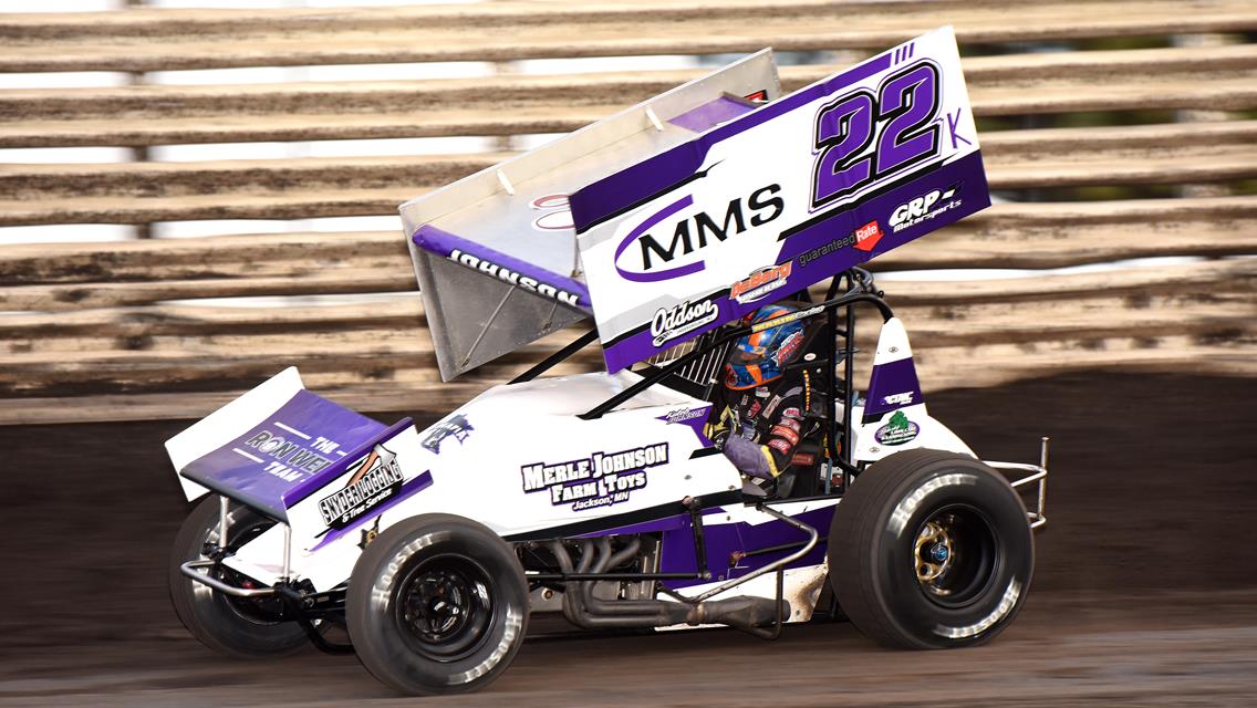 Kaleb Johnson Qualifies for Preliminary Night A Main During 360 Knoxville Nationals Debut